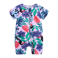 Summer round neck jumpsuit
