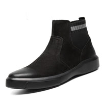 Martin Boots Men's High-Top Leather Short Boots Winter