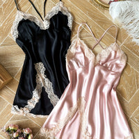 Summer Thin Padded Strap Nightdress