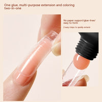 Crystal Extended Glue Nail Beauty UV