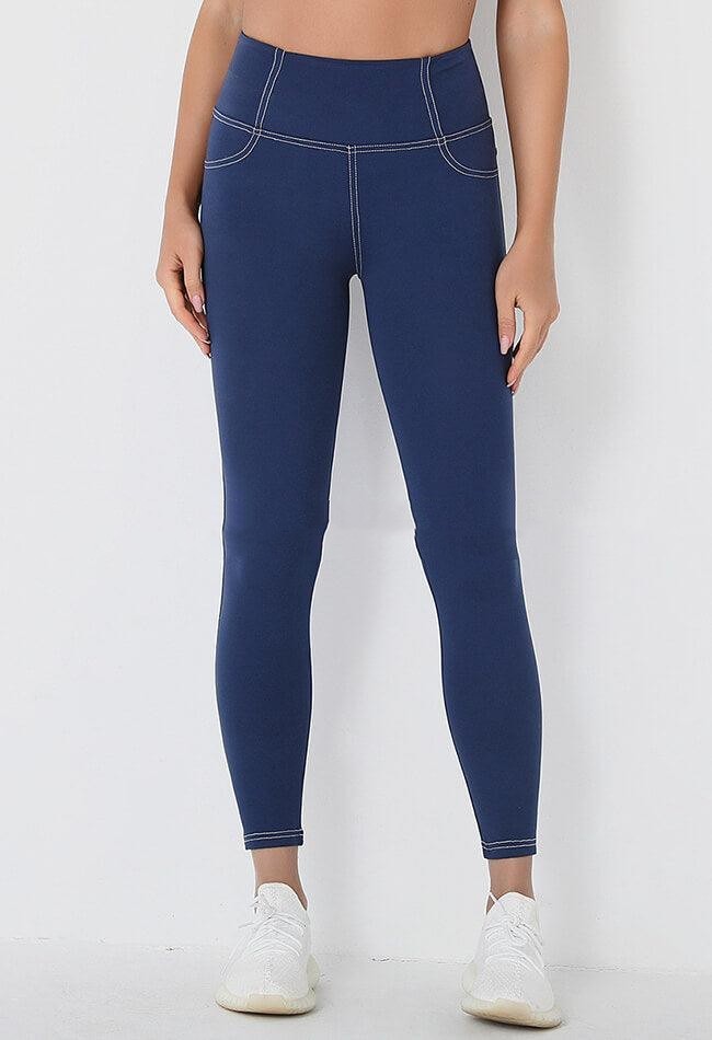 Women's Printed Denim Inspired Leggings