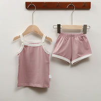 Baby Loungewear Summer Casual Sling Suit