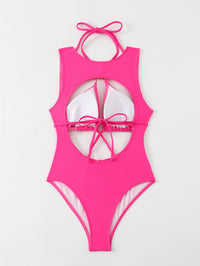 Sexy Cutout Strap One-piece Swimsuit Bikini