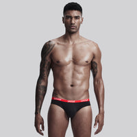 Men's Thin 95 Cotton Elastic Breathable Briefs