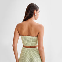 Sexy Hollow-Out Knitted Long-Sleeve Beach Dress Bikini