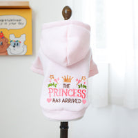 Pet Clothes Dog Cat Clothes Hooded Little Princess Sweater