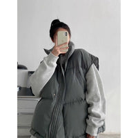 Stand-up Collar Thick Cold-proof Warm Casual Jacket