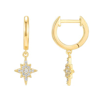 Classic Zircon-studded Lightweight Drop Earrings
