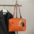 Fashion Casual Red Large Capacity Handbag