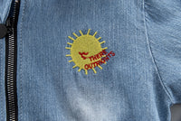 Denim Three-piece Set Children Clothes Suit