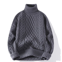 Sleek High Neck Sweater With A Minimalist Design