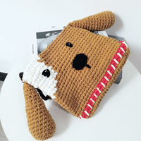 Acrylic Handmade Crocheted Dog Hat