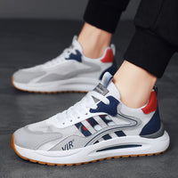 New Men's Colorblocking Casual Breathable Sneakers Fashion