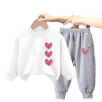 Children's Suit Girls' Sweater Two-piece Set