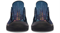 Fashion Printed Couple High Top Canvas Shoes