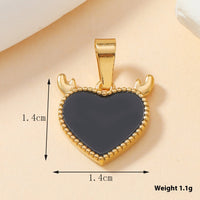 Single Pendant Fashion Stainless Steel Casting Ornament Drops Of Oil