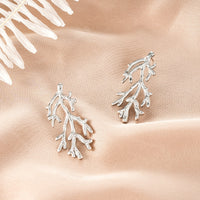 Oval Stainless Steel Earrings, Trendy Geometric Heart Texture, 18K Gold Plated Ear Studs, Titanium Steel