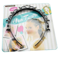 Hollow woven headband