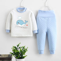 New Color Cotton Children's Thermal Underwear Set