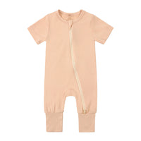 Baby Bamboo Fiber Jumpsuit Infant Thin Romper