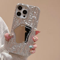 Pleated Shaped Mirror Phone Case
