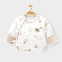Newborn Baby Autumn And Winter Baby Clip Cotton Birth Half Back Clothes