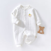 Baby Warm Jumpsuit Autumn And Winter Quilted Clothes