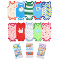 Cute And Simple Newborn Vest One-piece Romper