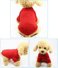 Dog Pure Color Sweatshirt