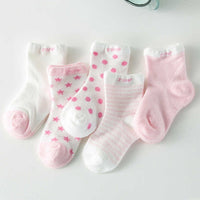 Children's thin spring and summer cotton socks