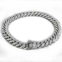 Hip-hop Chunky Titanium Steel Necklace For Men