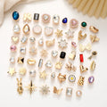 Diy Ornament Accessories Love Heart Bow Tie Gem Removable Shoe Ornament Shoe Buckle