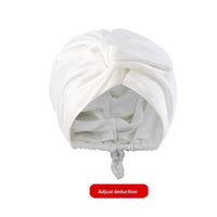 Silk-like Fabric Stretch Satin And Ice Sleep Caps