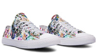 Fashion Printed Couple High Top Canvas Shoes
