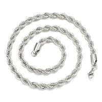 Stainless Steel Twist Chain Titanium Steel Necklace Clavicle Chain