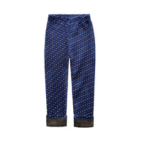 Fleece-lined Thermal Leggings For Girls