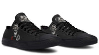 Fashion Printed Couple High Top Canvas Shoes