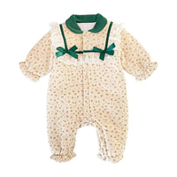 Baby One-piece Winter Cotton Dress Romper