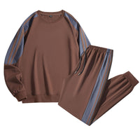 Men's Fashion Casual Round Neck Suit