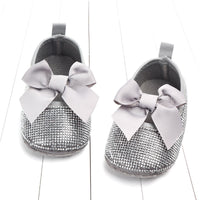 Diamond-studded baby toddler shoes