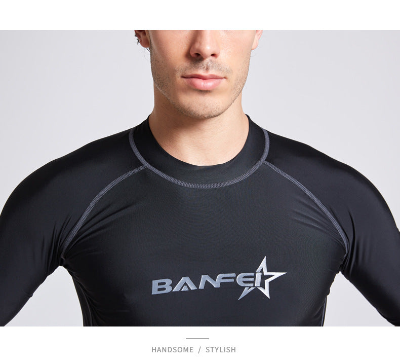 Quick-drying Half Sleeve Suit Swimsuit Snorkeling Surfing Wetsuit Suit