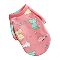Pet Supplies Dog Fashion Thin Fleece Floral Sweater