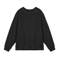 Twill Jacquard Long-sleeved Sweater Men's Spring And Autumn Round Neck