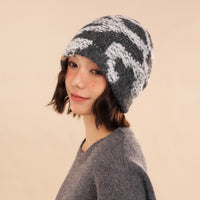 Oversized Knit Beanie Wool Ski Hat