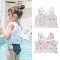 Beginner Anti-drowning Arm Floats Long White Silk Sleeves Life Jackets
