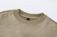 Spider Print Long Sleeve Men's Spring And Autumn Round Neck