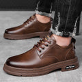 Retro Outdoor Men's Shoes Big Toe Casual Leather Shoes