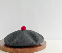 High-Quality Wool Beret Womens Wool Felt Painters Cap