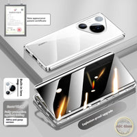 Magnetic King Phone Case Double-sided Glass Metal Drop Protection