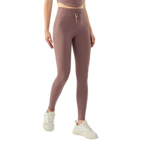 Women's Fashion Simple Drawstring High Top Sports Trousers